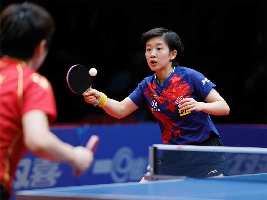 乒乓球世界杯女单1／8决赛：孙颖莎四局完胜，轻松挺进下一轮